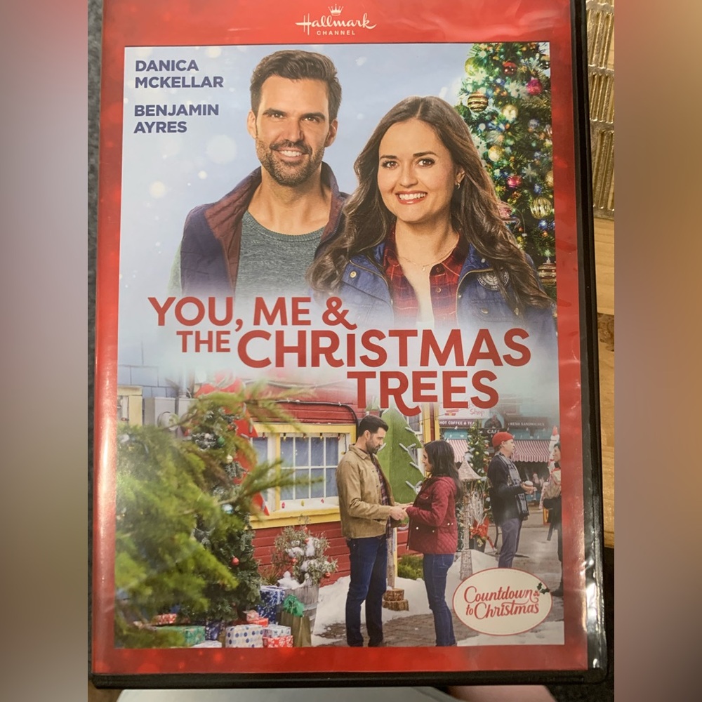 Hallmark Channel You, me & the Christmas trees dvd Danica Mckellar Benjamin Ayre